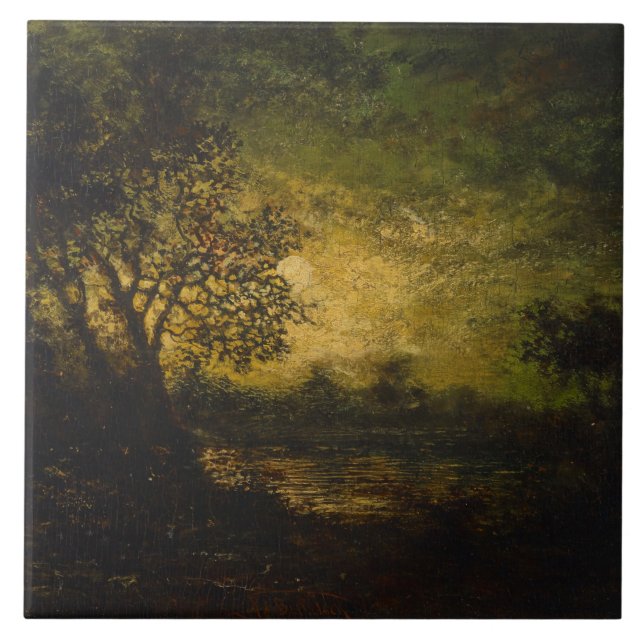 Luz-lua (por Ralph Albert Blakelock) (Frente)