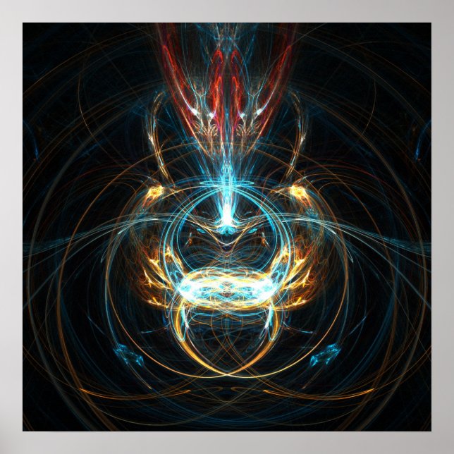 Luz mística - Poster (Frente)