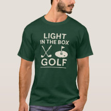 Luz na Caixa Na moda de Camisas de Golfe para Golf