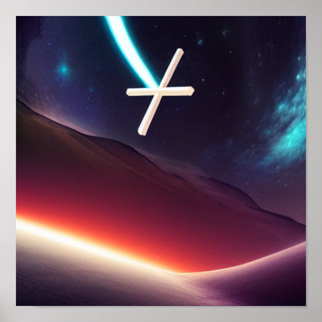 Luz na Poster da natureza (Frente)