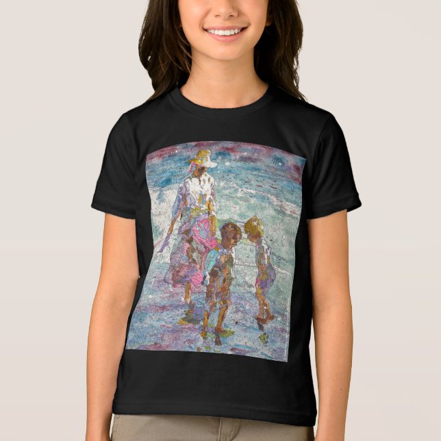 Luz que se Reúne © – Camiseta Tri‑Blend de Belas A (Frente)