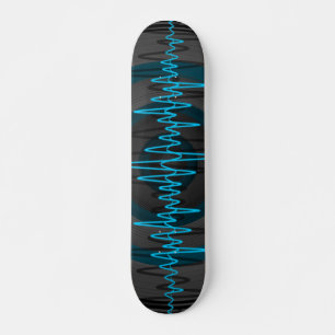 Luz sadia - skate escuro azul