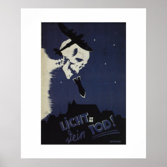 Luz significa seu Poster de morte_propaganda (Frente)