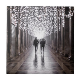 Luz, sombras e simetria - sepia