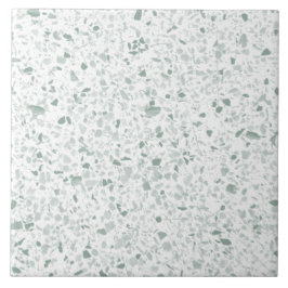 Luz verde sobre o padrão de pedra do Terrazzo Bran