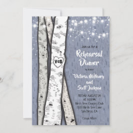 Luzes brilhantes Convite para Janto de ensaio de á