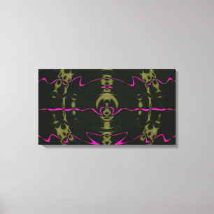 Luzes cor-de-rosa Canvas