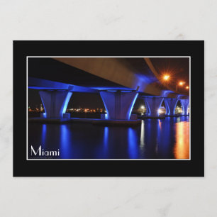 Luzes da noite em Miami - convite