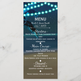 Luzes de Corda de Praia Blue Anchor Menu de Casame