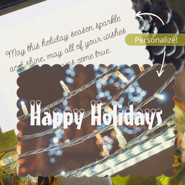 Luzes de férias do estilo retro (Criador carregado)