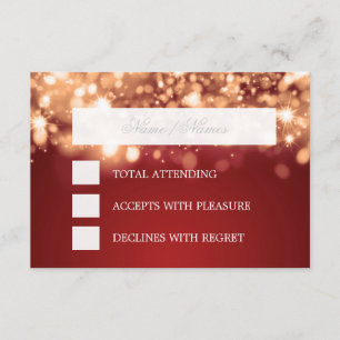 Luzes de ignição Dourada RSVP Elegante