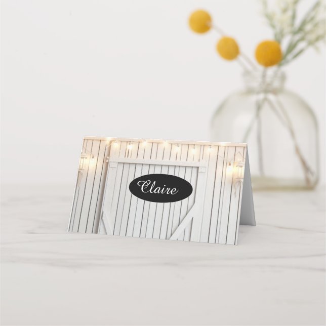 Luzes de Mesa de Cartão de Posicionamento de Fazen (Frente)