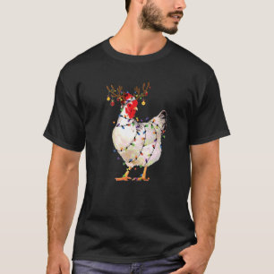 Luzes de Natal Camisas de Frango Papais noeis Engr