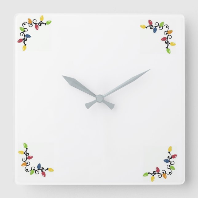 **LUZES DE NATAL DE MERCADORIAS** RELÓGIO (Frente)