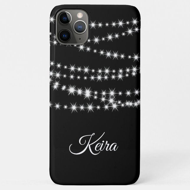 Luzes de Natal personalizadas na capas de iphone p (Verso)