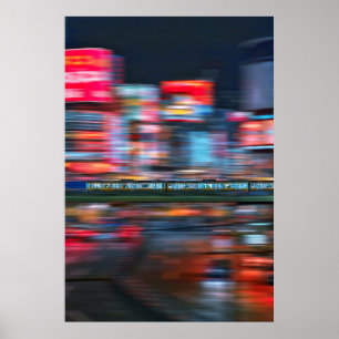 Luzes de neon do Poster de Kabuchuho(2L)