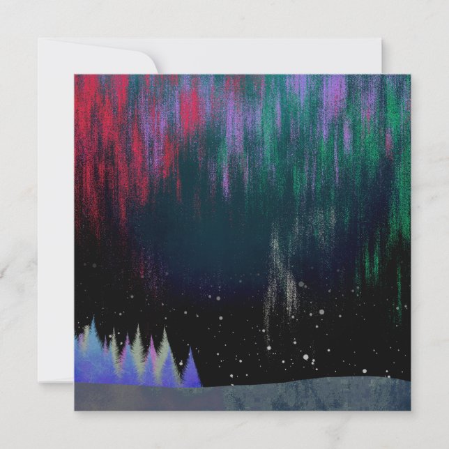 Luzes de norte Paisagem Contemporânea (Frente)