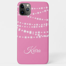 Luzes de string personalizadas na capas de iphone
