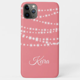 Luzes de string personalizadas na capas de iphone