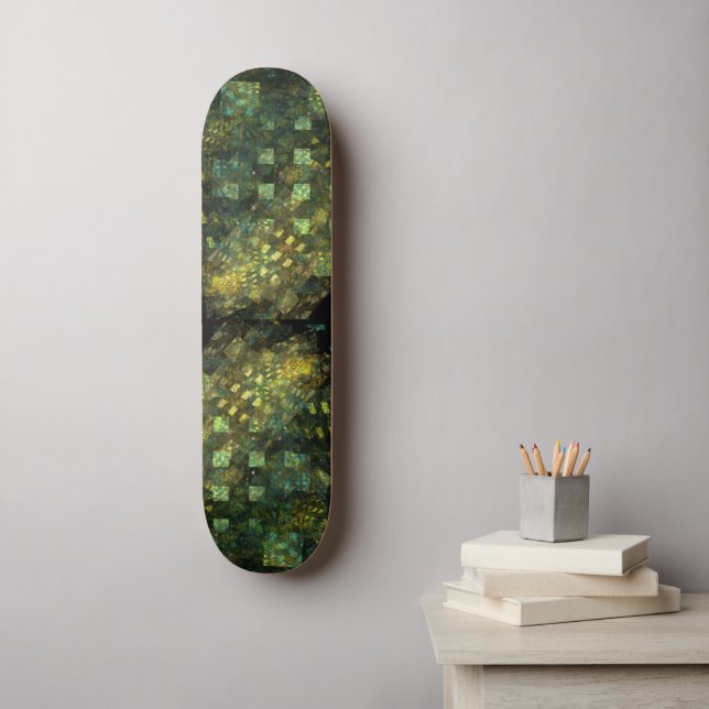 Luzes no skate de arte da Abstrato da cidade (Arte de parede)