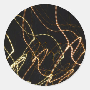 Luzes nos adesivos noturnos