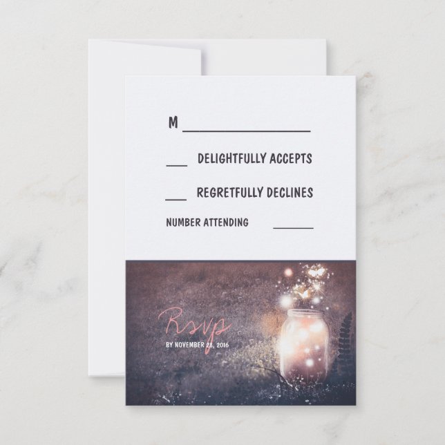 Luzes Noturnas Russas Bombeiam Cartões RSVP Mason  (Frente)