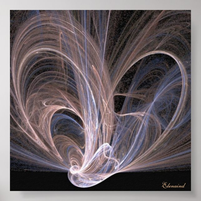 Luzes Ondas Poster (Frente)