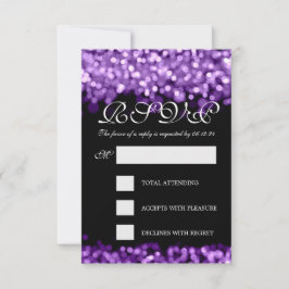 Luzes RSVP de Casamento Elegante