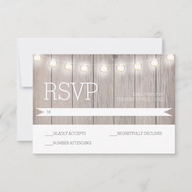 Luzes russas - Placa RSVP (Frente)