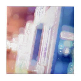 Luzes Turvas da Cidade Abstrato