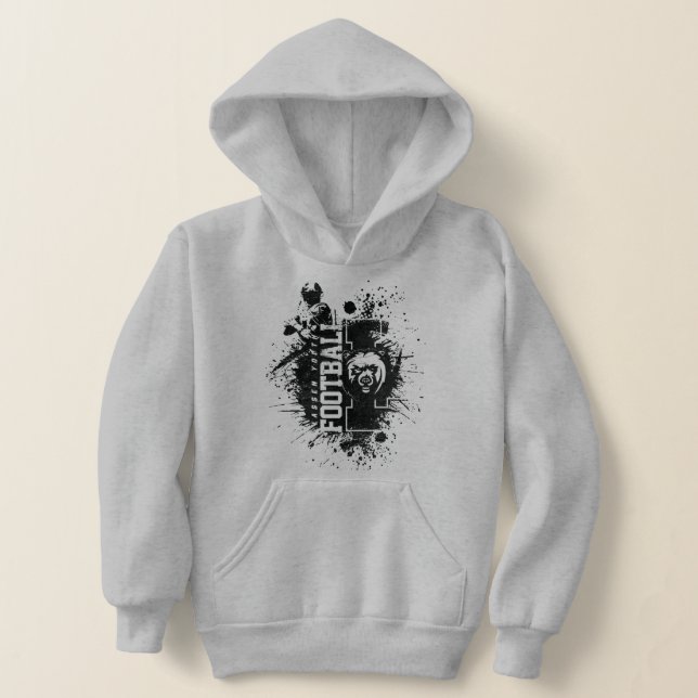 LYFL 04 | Kids Black Grunge Lassen Logo (Postura )