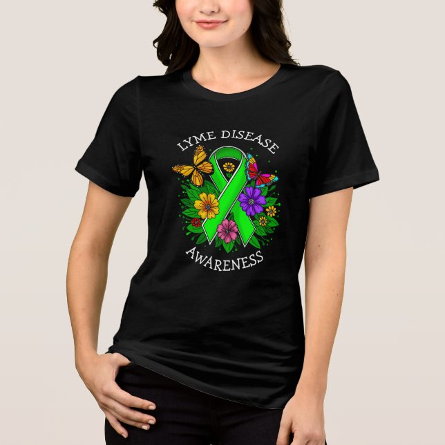 Lyme Disease Awareness Ribbon (Frente)