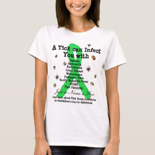 Lyme Disease & Co Infecções Camisa de Consciência