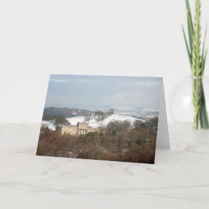 Lyme Hall e o Cartões de agradecimentos de invern