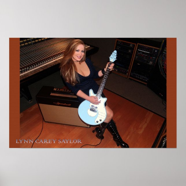 LYNN CAREY SAYLOR POSTER (Frente)