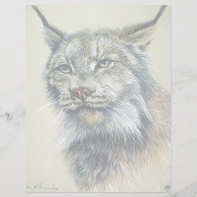 Lynx (estudo de cabeça) (Frente)