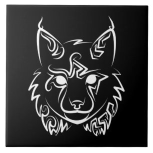 Lynx Tribal Preto e Branco