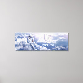 L'z-"Obrigado" Canvas Premium Wrap 36"x12", 1,5"