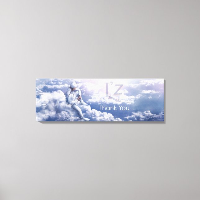 L'z-"Obrigado" Canvas Premium Wrap 36"x12", 1,5" (Frente)