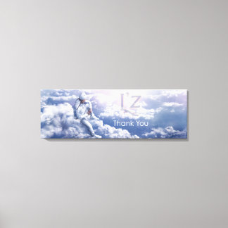 L'z-"Obrigado" Canvas Premium Wrap 36"x12", 1,5"