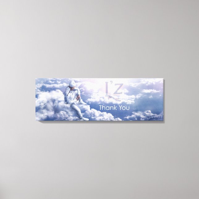 L'z-"Obrigado" Canvas Premium Wrap 36"x12", 1,5" (Frente)