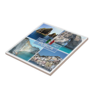 LZO019 PONZA, Mosaico, Lazio, Itália,