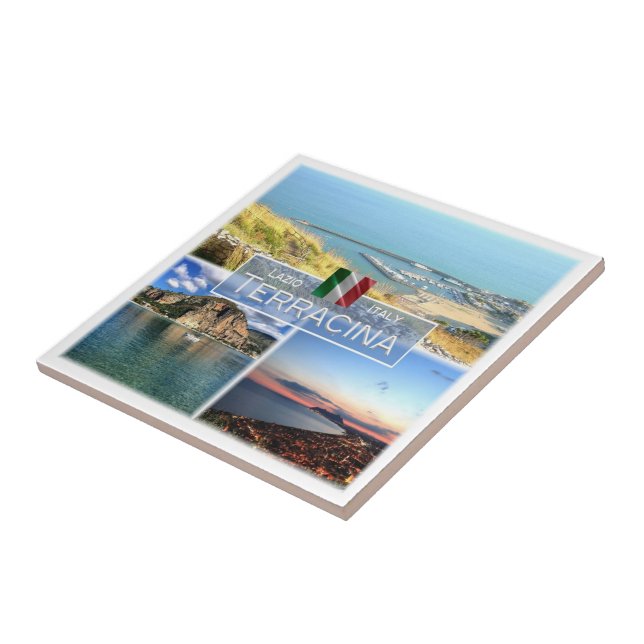 LZO029 TERRACINA, Mosaico, Lácio, Itália (Lateral)