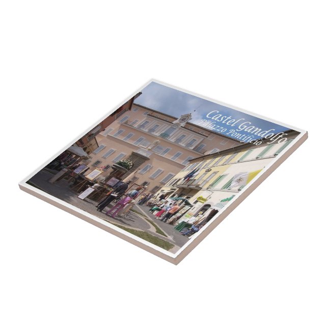 LZO040 CASTEL GANDOLFO, Palácio Papal, (Lateral)