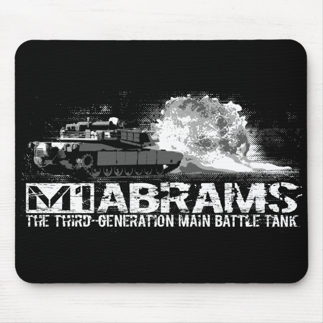 M1 Abrams Mouse Pad (Frente)