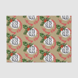 m3 Folha de papel para prato de Natal