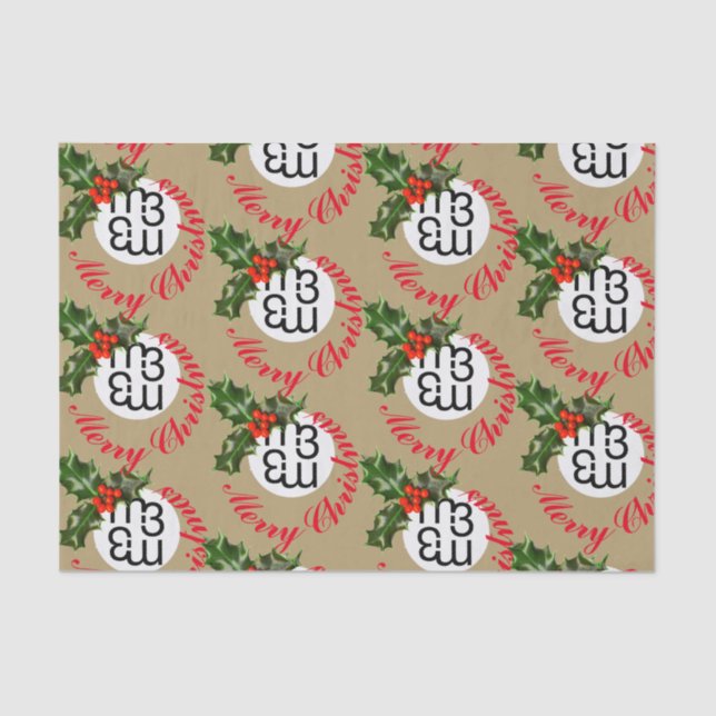 m3 Folha de papel para prato de Natal (Frente )