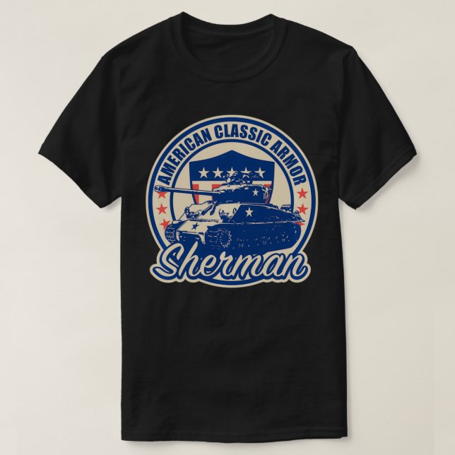 M4 Sherman Tank Pullover (Frente do Design)