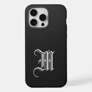 "M" Monogramado em Faux Carbono OtterBox