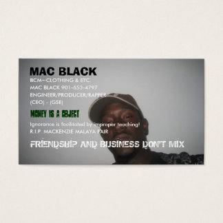 MAC BLACK, BCM~VOLTA E ETC., MAC BLACK ...